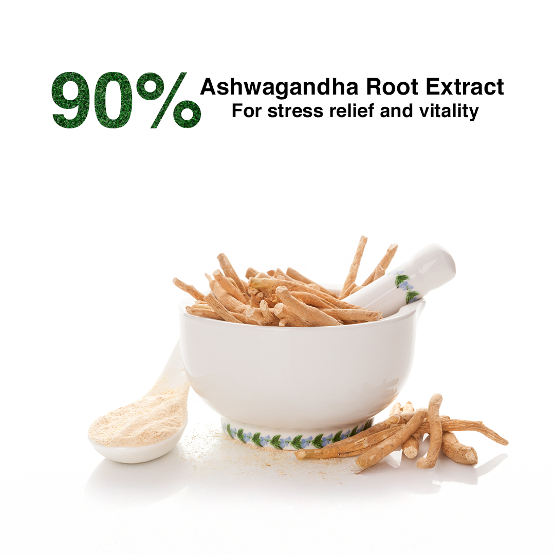 Ashwagandha, Ayurvedic Stress Relief & Energy Booster Supplement