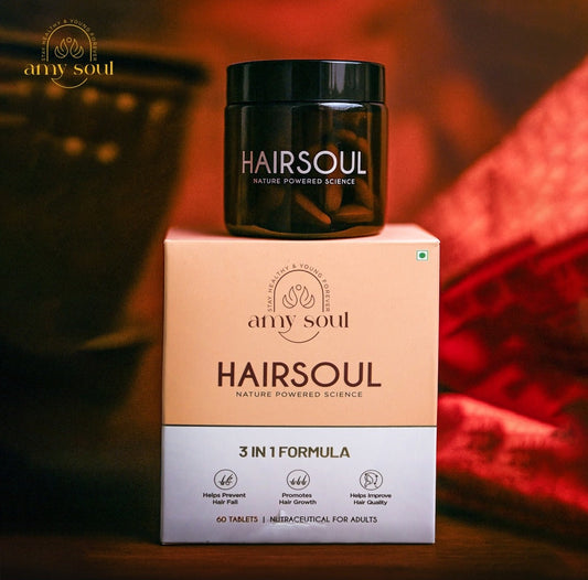 AmySoul Hairsoul – Ayurvedic Hair Growth & Strengthening Tablets