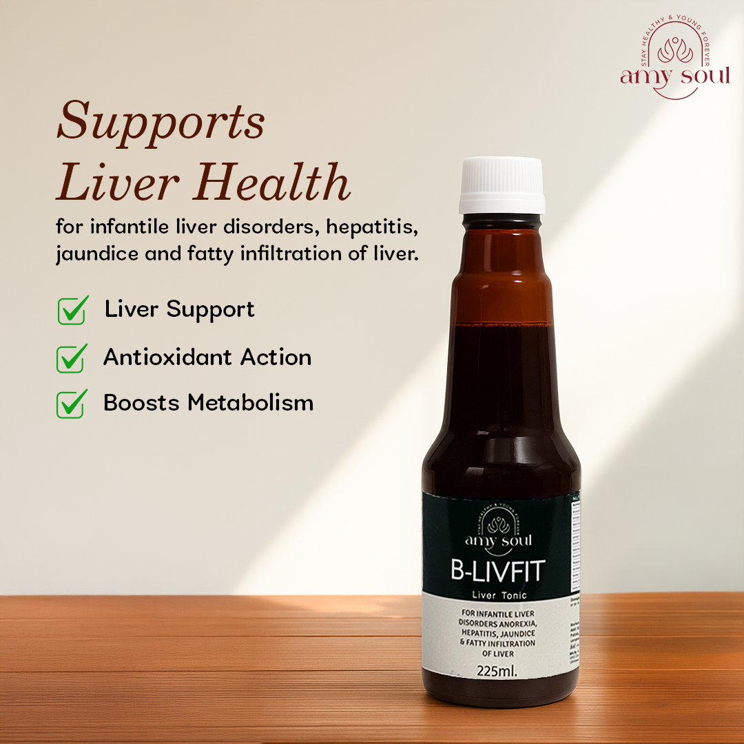 B-Livfit – Ayurvedic Liver Tonic for Detox, Fatty Liver & Metabolism Support (225ml)