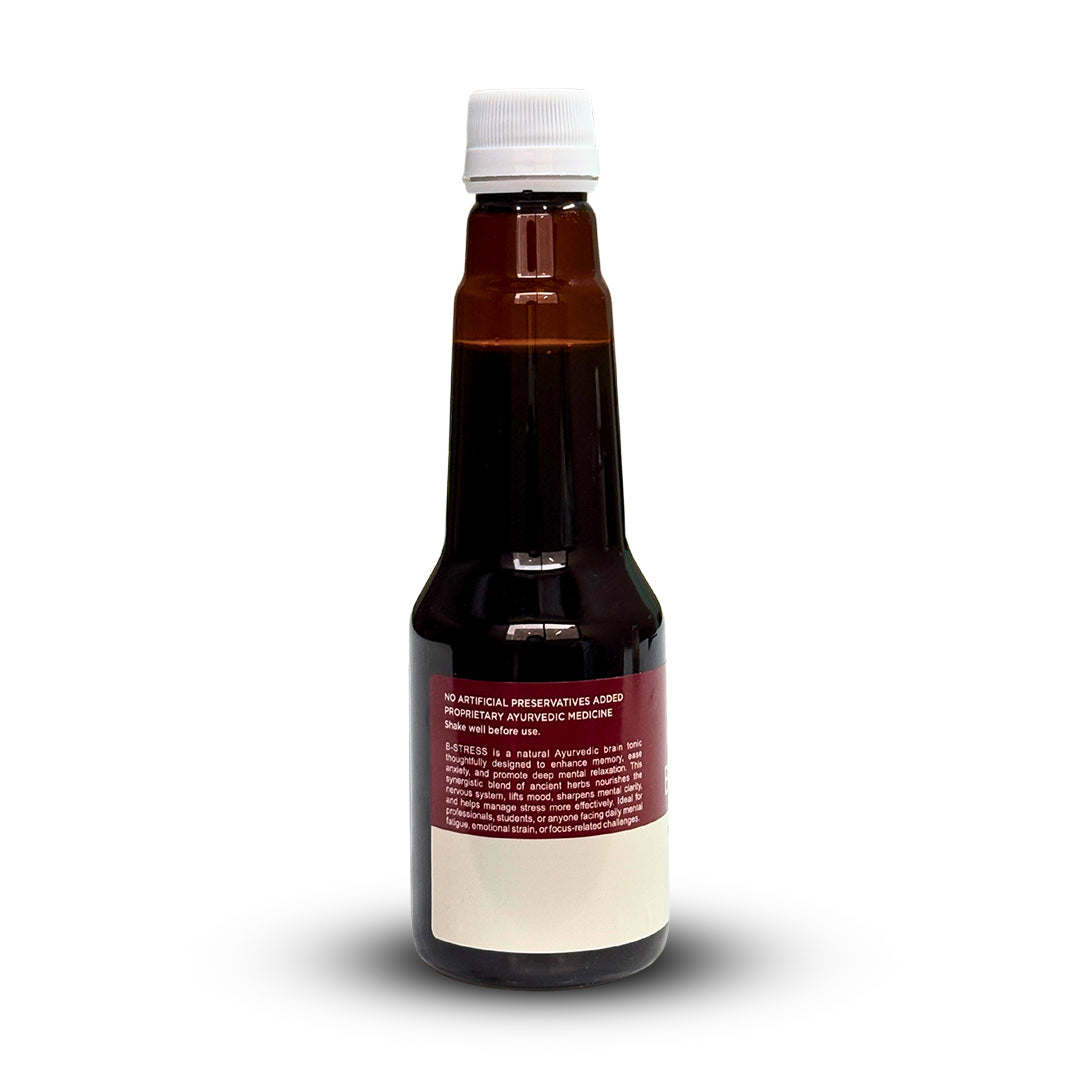AmySoul B-Stress – Ayurvedic Brain Tonic for Stress Relief, Memory & Mental Relaxation
