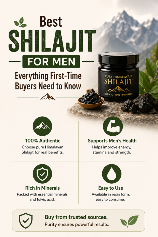 Best Shilajit for Men: Everything First-Time Buyers Need to Know