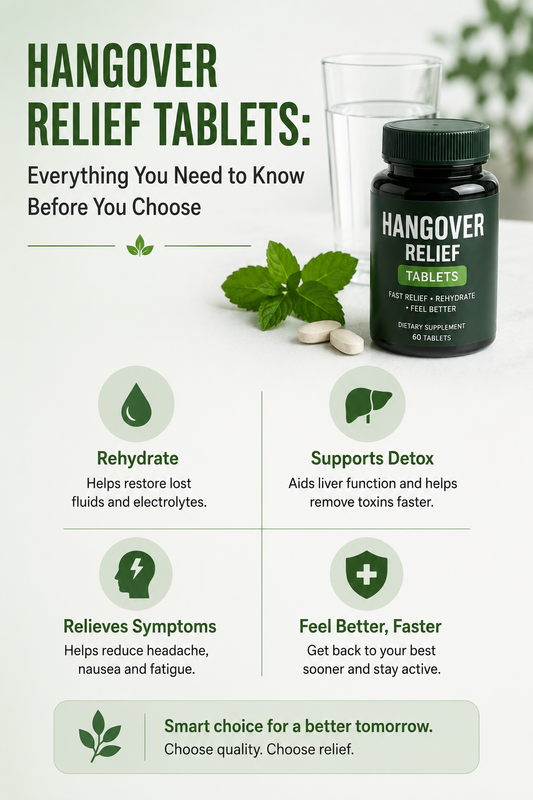 Hangover Relief Tablets: Everything You Need to Know Before You Choose