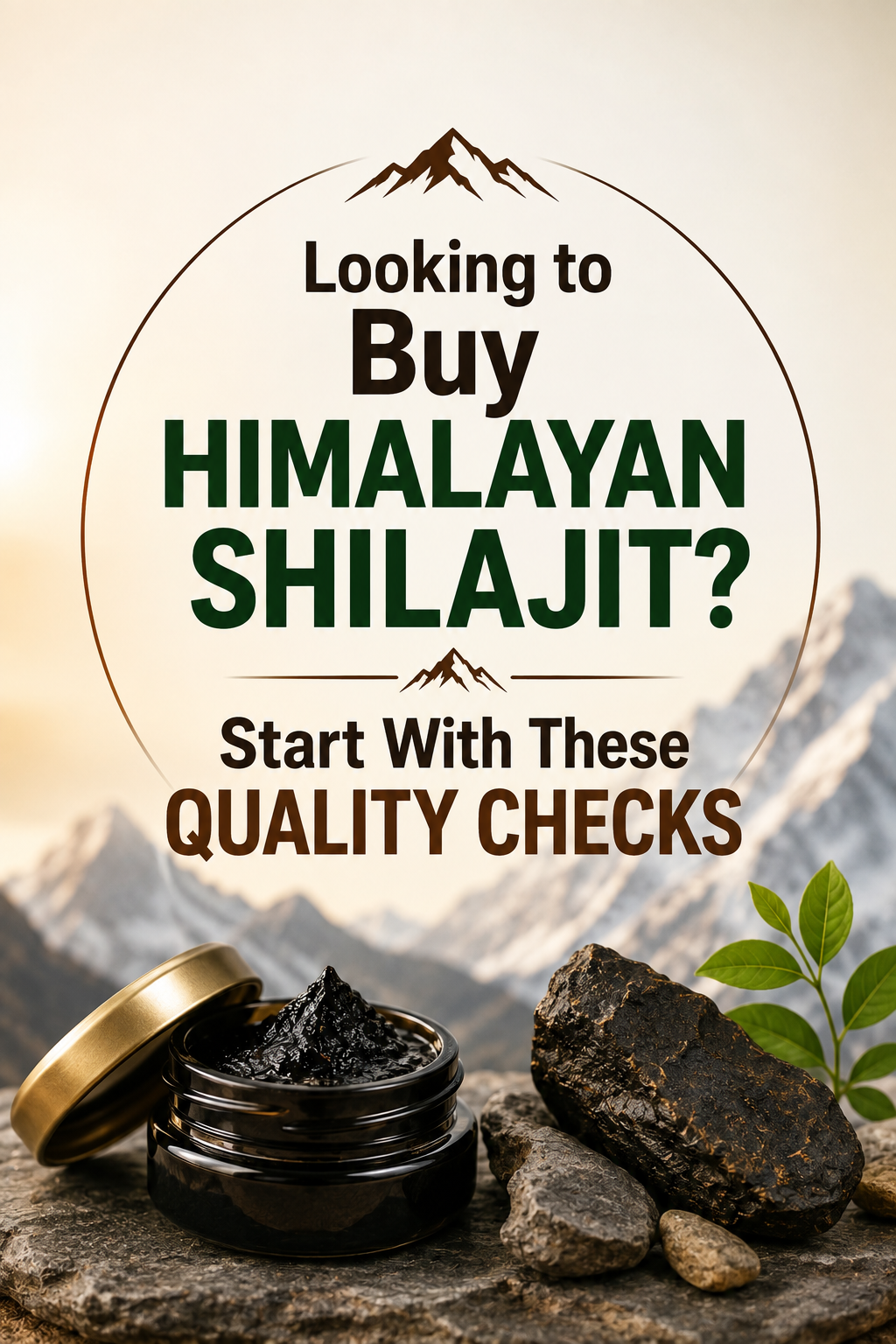 Looking to Buy Himalayan Shilajit? Start With These Quality Checks