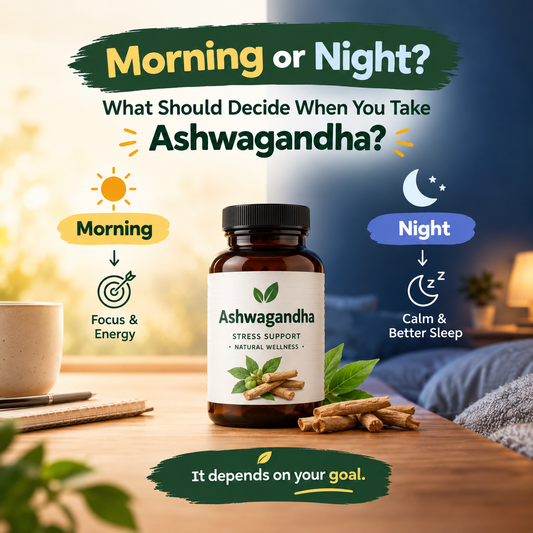 Morning or Night? What Should Decide When You Take Ashwagandha?