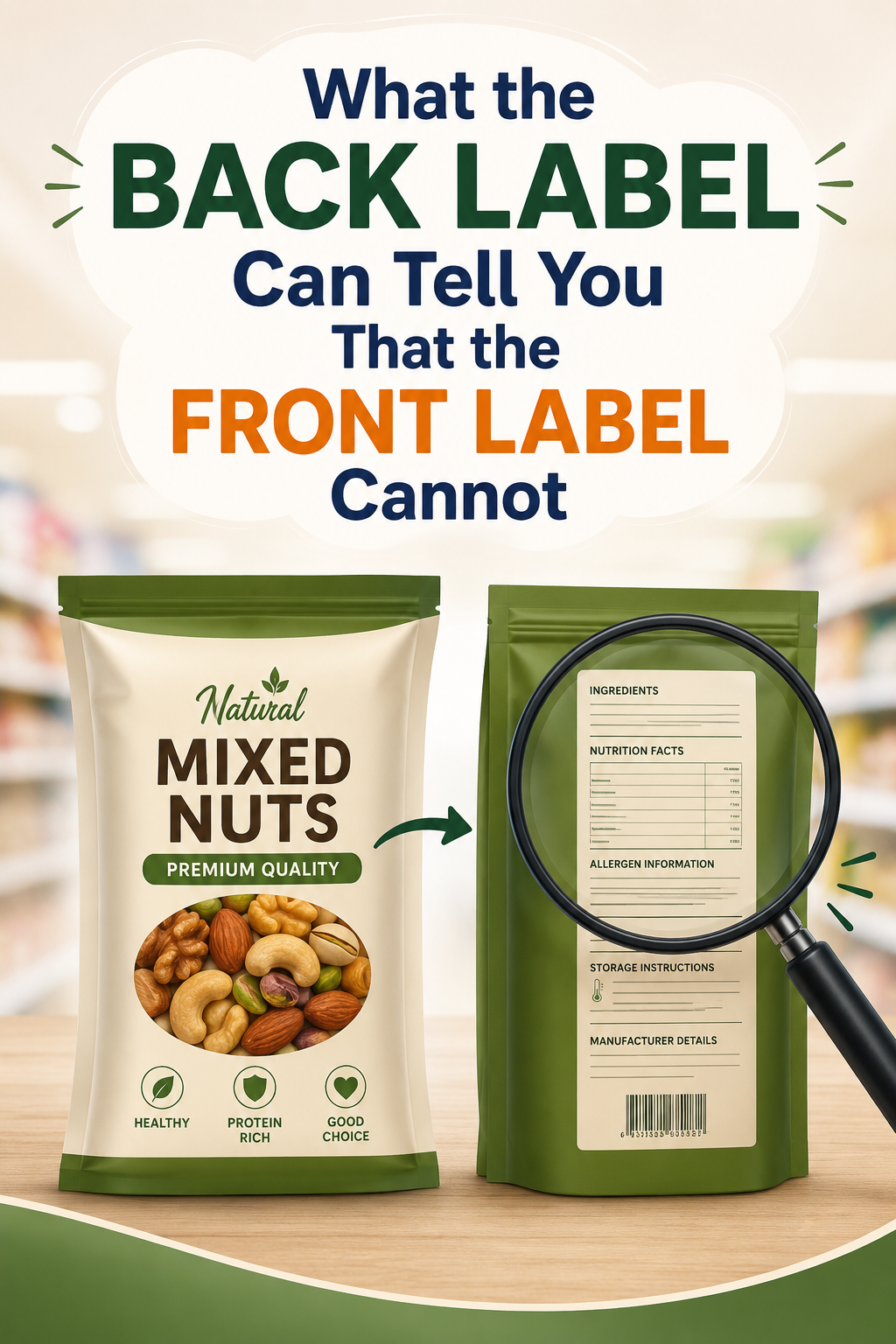 What the Back Label Can Tell You That the Front Label Cannot