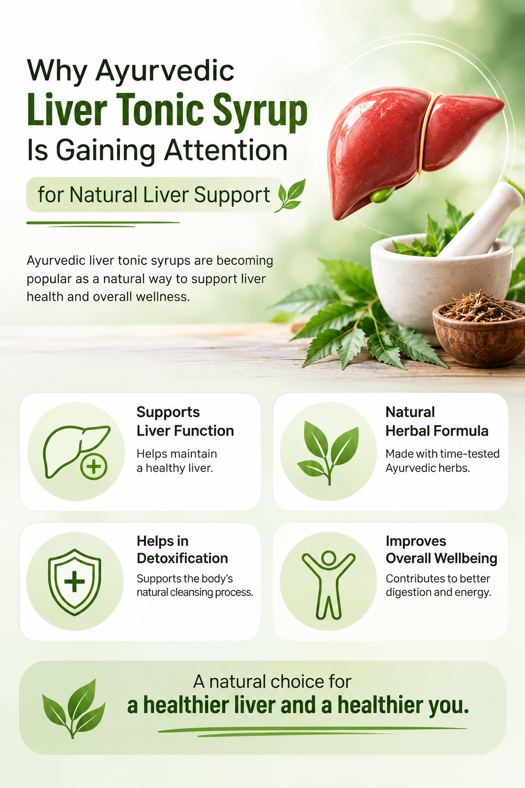 Why Ayurvedic Liver Tonic Syrup Is Gaining Attention for Natural Liver Support