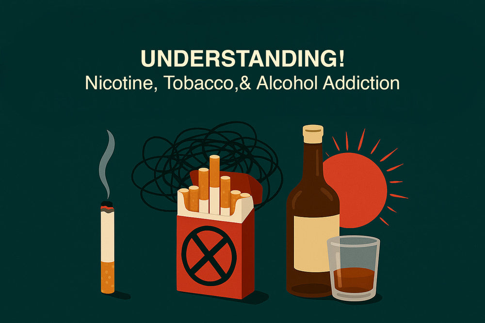 Understanding Nicotine, Tobacco, and Alcohol Addiction: A Holistic Ayurvedic Path to Recovery