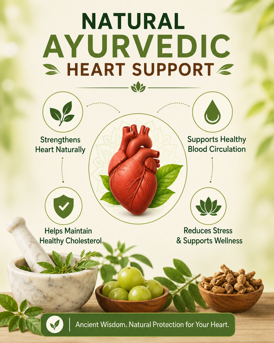 How Heart Well Juice Combines Ayurvedic Herbs for Everyday Heart Wellness Support
