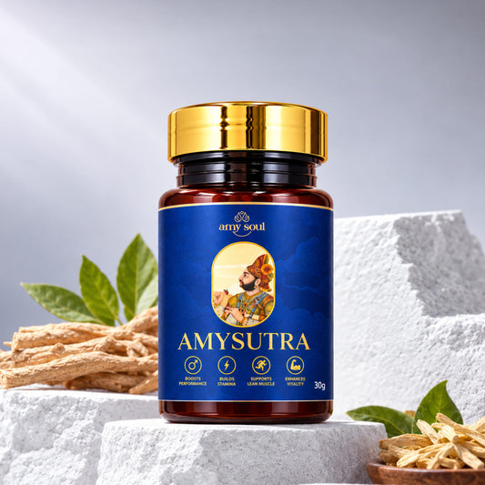 Amy Soul Amysutra | Ayurvedic Wellness Capsules for Energy, Stamina & Immunity | 30 Capsules