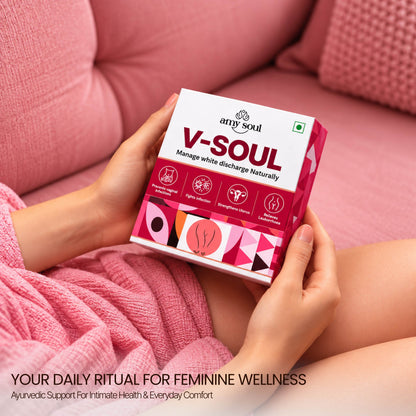 V-Soul – Ayurvedic Feminine Care for White Discharge & Vaginal Wellness