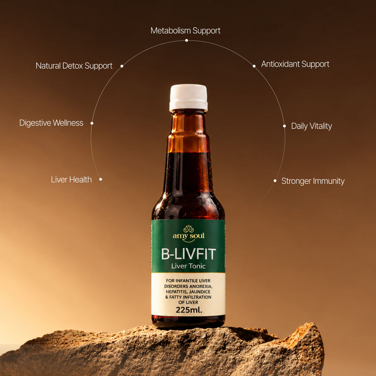 B-Livfit – Ayurvedic Liver Tonic for Detox, Fatty Liver & Metabolism Support (225ml)