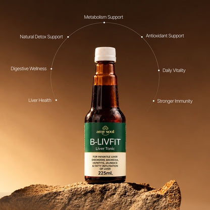B-Livfit – Ayurvedic Liver Tonic for Detox, Fatty Liver & Metabolism Support (225ml)
