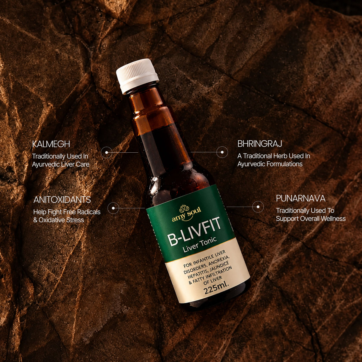 B-Livfit – Ayurvedic Liver Tonic for Detox, Fatty Liver & Metabolism Support (225ml)