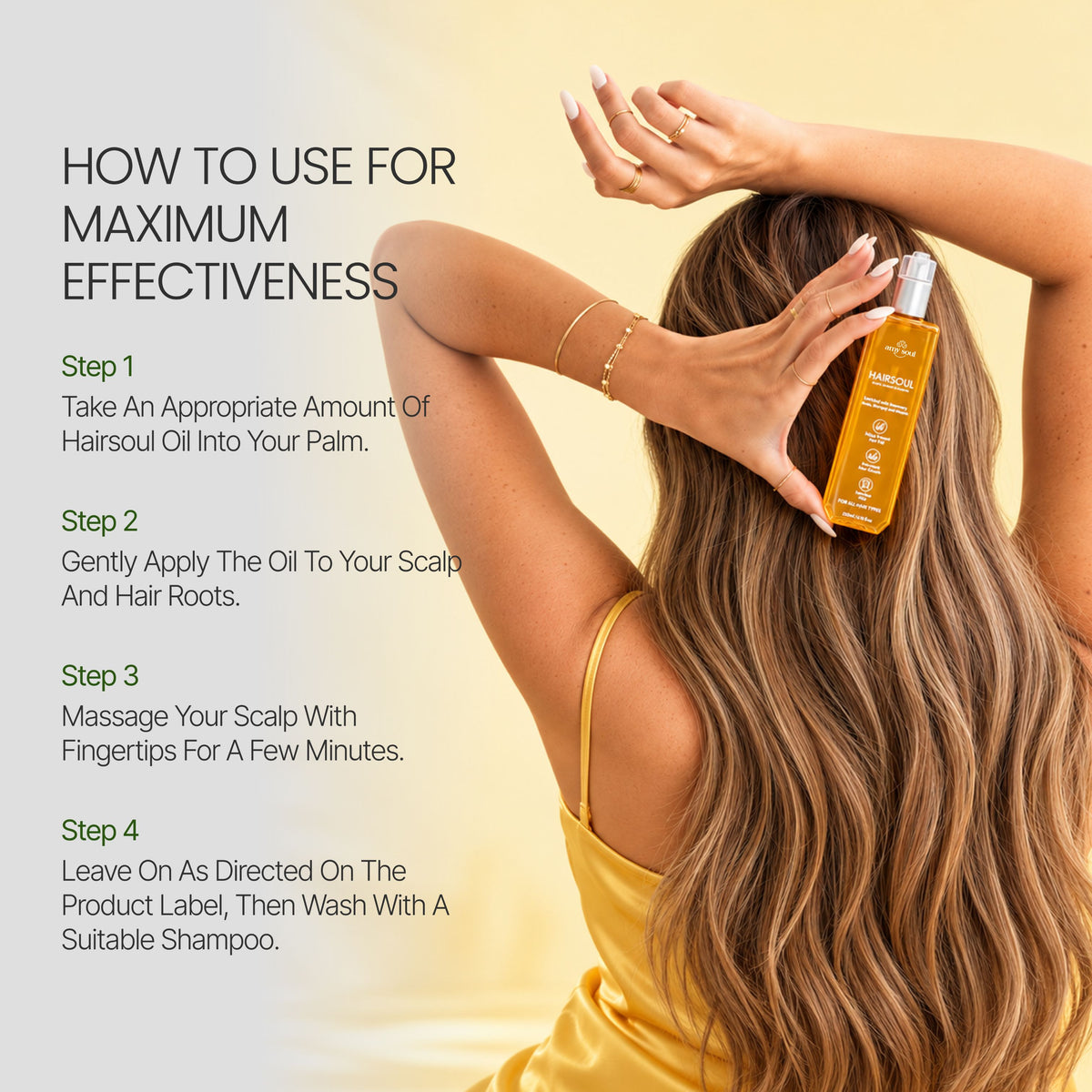 Hairsoul Oil – Ayurvedic Hair Oil for Nourishment & Shine