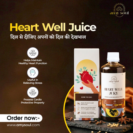 Heart Well Juice – Ayurvedic Formula to Manage Heart Health Naturally (500ml)