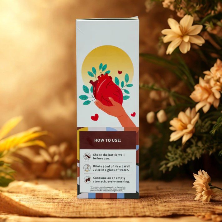 Heart Well Juice – Ayurvedic Formula to Manage Heart Health Naturally (500ml)