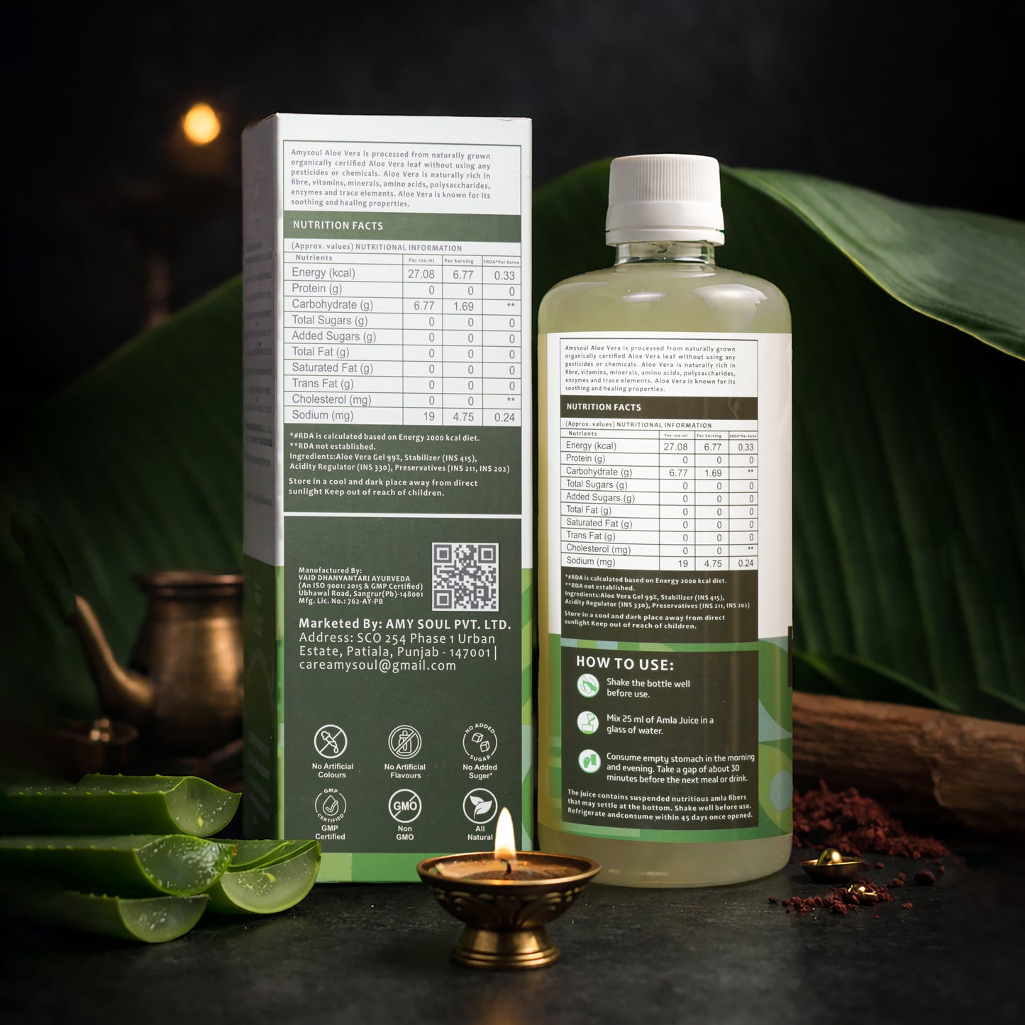 Aloe Vera Juice – Pure Aloe Nourishment for Daily Vitality (500 ml)