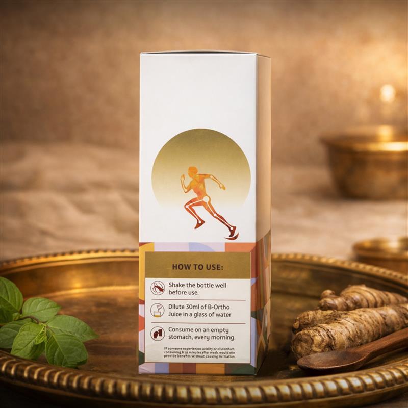 B-Ortho Combo Pack - Complete Ayurvedic Care for Joint, Bone & Muscle Pain