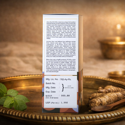 B-Ortho Combo Pack - Complete Ayurvedic Care for Joint, Bone & Muscle Pain