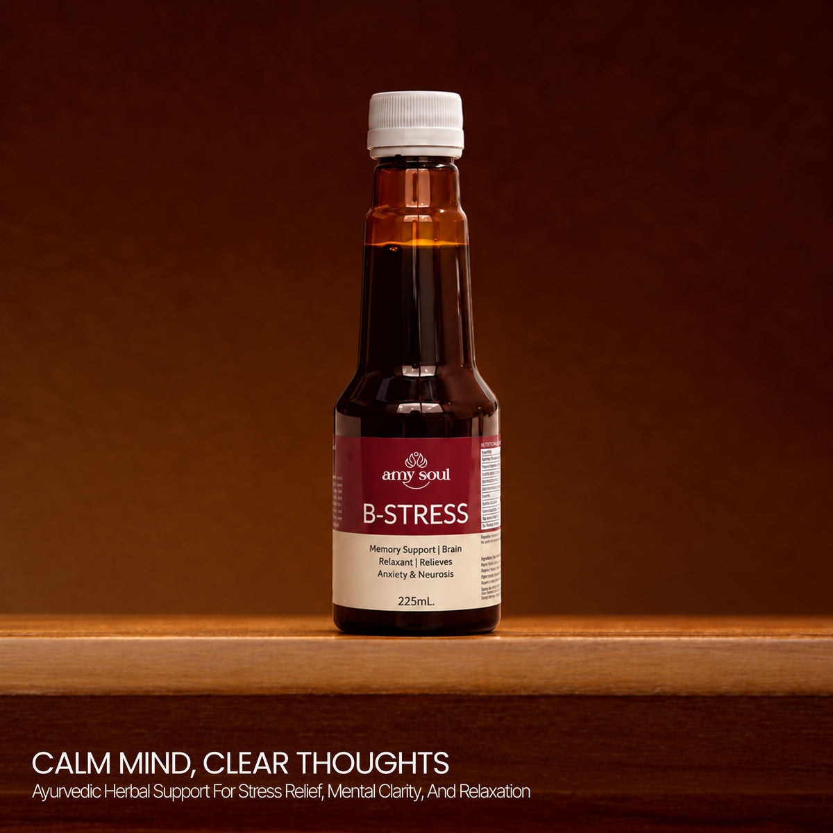 B-Stress – Ayurvedic Brain Tonic for Stress Relief, Memory & Mental Relaxation