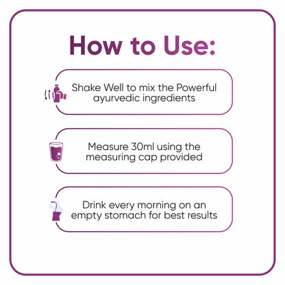 AmySoul Gynosoul Juice – Ayurvedic Hormonal Balance & Wellness Tonic for Women (500ml)