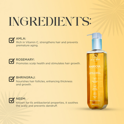 Hairsoul – Hair Care Combo (Oil + Tablets)