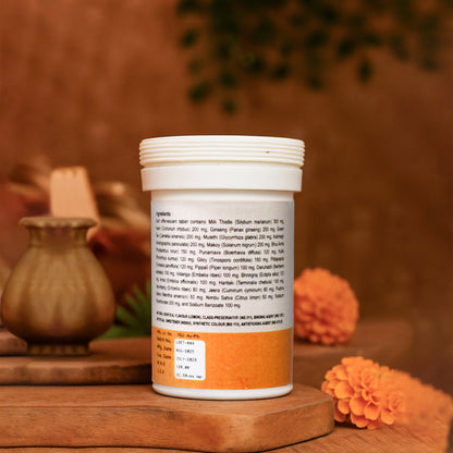 LivFizz – Ayurvedic Hangover Relief & Liver Detox Effervescent Tablets (4 Tabs)