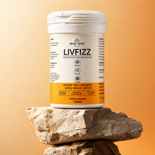 LivFizz – Ayurvedic Liver Detox & Hangover Relief  Effervescent Tablets (4 Tabs)