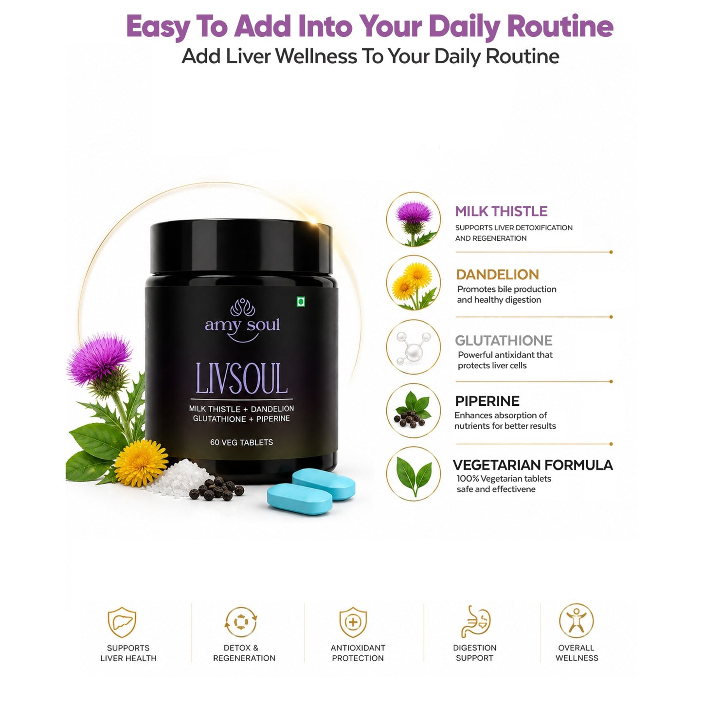 Livsoul – Liver Detox & Health Support Formula