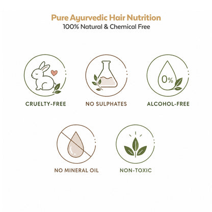 Hairsoul – Ayurvedic Hair Growth & Strengthening Tablets