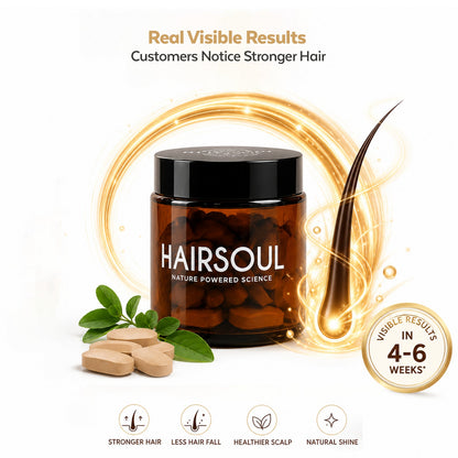 Hairsoul – Ayurvedic Hair Growth & Strengthening Tablets