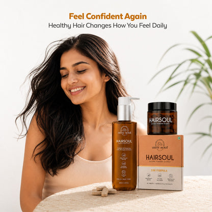 Hairsoul – Hair Care Combo (Oil + Tablets)