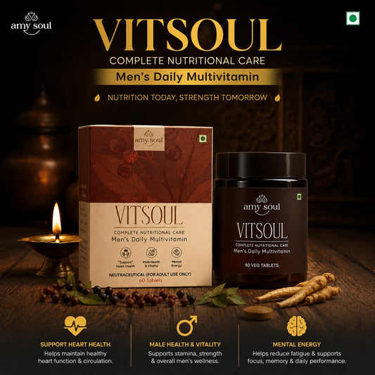 Vitsoul – Men’s Daily Multivitamin for Energy, Immunity & Vitality