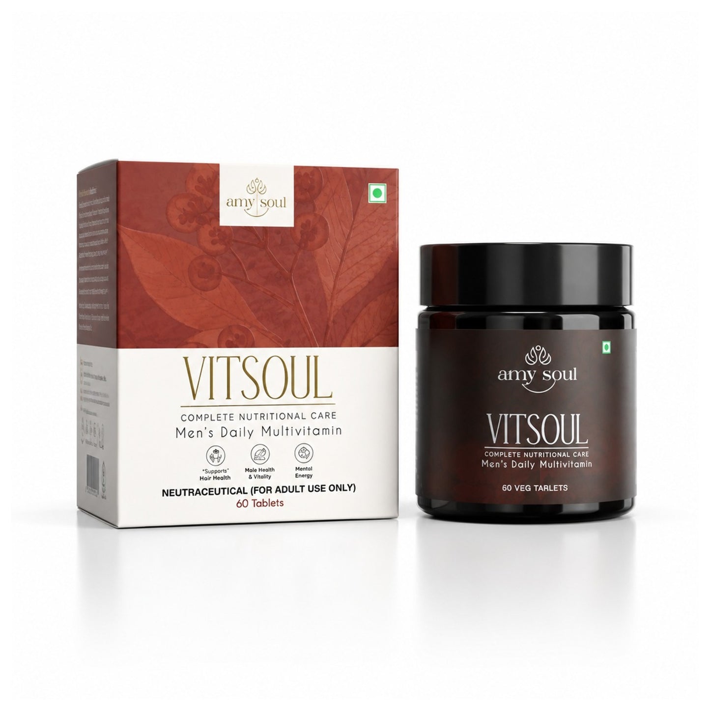Vitsoul – Men’s Daily Multivitamin for Energy, Immunity & Vitality