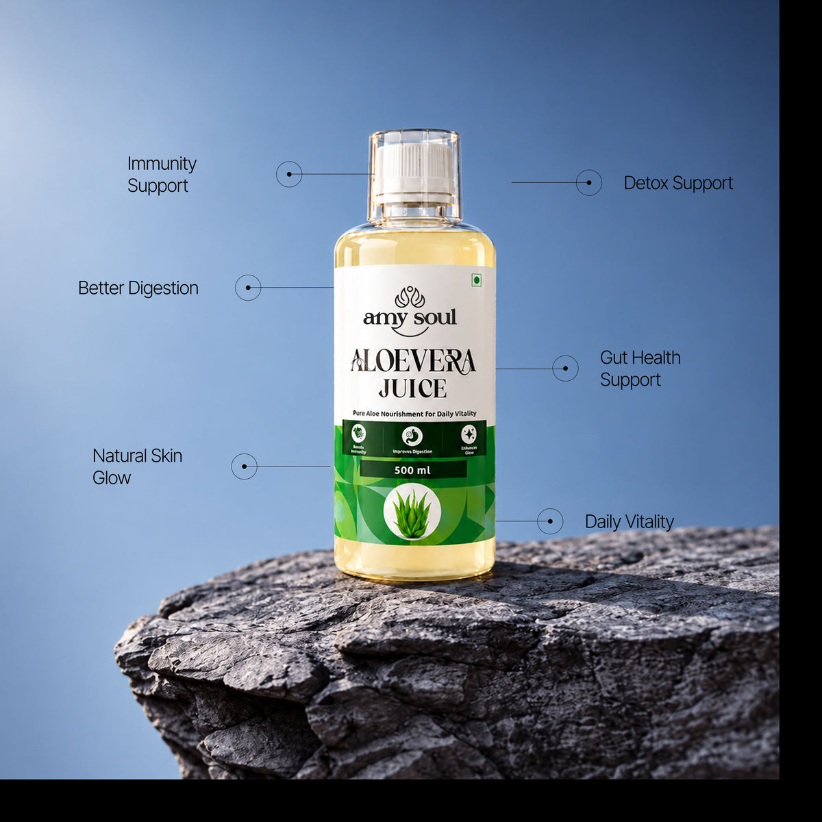 Aloe Vera Juice – Pure Aloe Nourishment for Daily Vitality (500 ml)